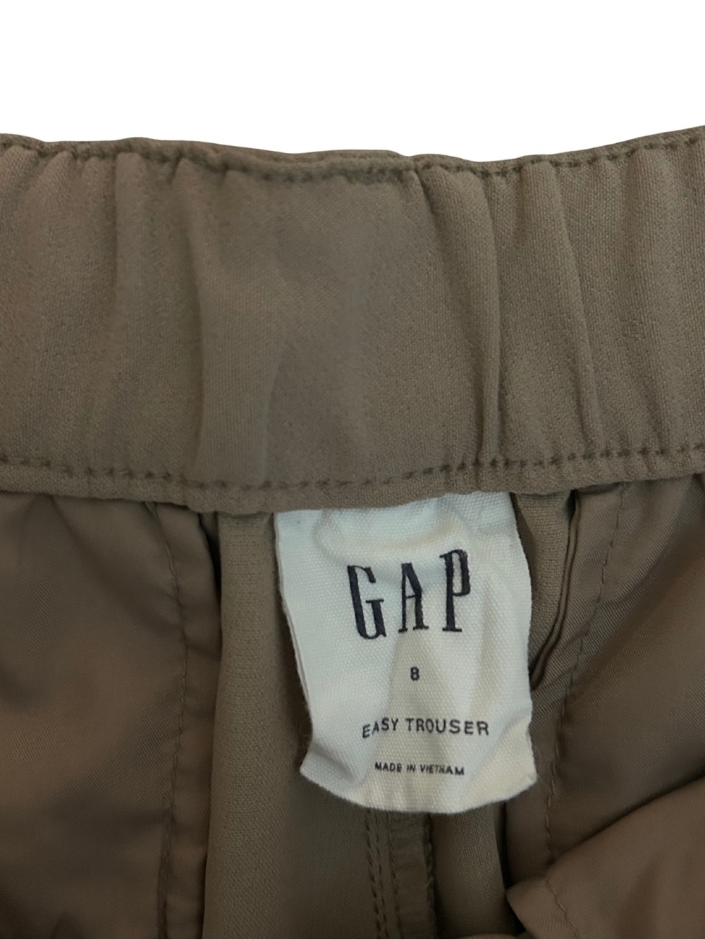 Gap Wide-Leg Dress Pants - Tan - Picture 2 of 3
